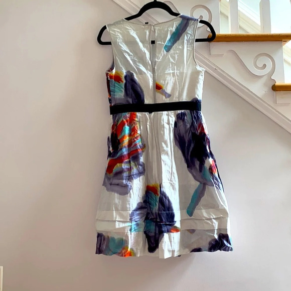 Leifsdottir by Anthropologie Morning Colors‎ Dress In Size 2 Layered Whimsical - Picture 8 of 14